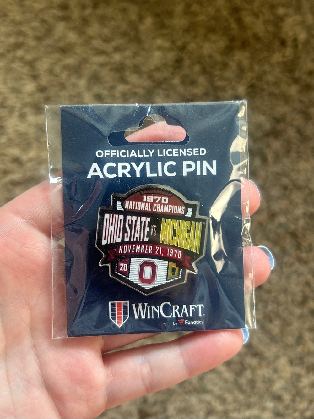 Ohio state champions collector pin